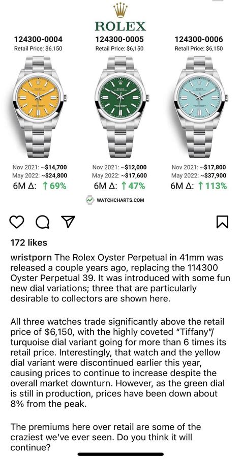 gold rolex automatic watch price|rolex watch appreciation chart.